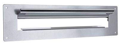 Türeinwurfblende Typ 3-BS, Aluminium RAL9007 Graualuminium
