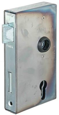 AMF Anti-Panikschloss + Kasten, ungeteilte Nuss, B: 30mm, DIN rechts