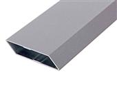 Aluminium-Schrägprofil 70x18mm, 6000mm, Eisenglimmer hell