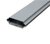 Aluminium-Profil 80x28mm, 6000mm, Eisenglimmer hell