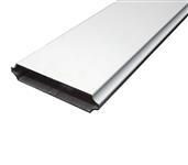Aluminium-Profil 140x28mm, 6000mm, Weiß RAL 9016
