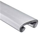 PVC-Flachhandlauf 40x8mm, Rolle 25m, RAL 9006