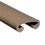 PVC-Flachhandlauf 40x8mm, Rolle 25m, RAL 1019