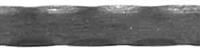 Untergurt Eisen, Profil 20x8mm beidseitig, Länge 3000mm