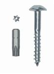 Sicherheitsschrauben, 10er-Set für Torx, 7x50mm