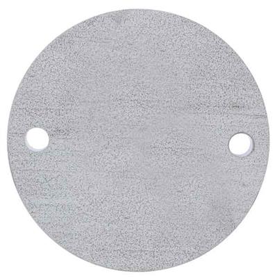 Ronde V2A roh, 2 Lochungen, 150x10mm