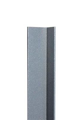 Aluminium-Abdeckwinkel, 1990mm, Eisenglimmer dunkel