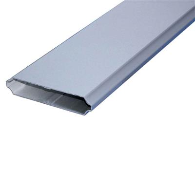 Aluminium-Profil 140x28mm, 6000mm, Eisenglimmer hell