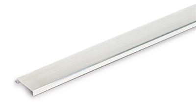 Glaskantenschutz, Aluminium unbehandelt, 1500mm, für Glasstärke 10,76–11,52mm