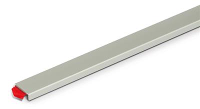 Glaskantenschutz, Aluminium natur anodisiert, 1500mm, für Glasstärke 10,76–11,52mm