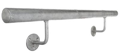 Fertighandlaufaus Stahlrohr 42,4mm, Länge 1000mm