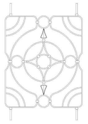 Designelement CITY - 665x1000mm