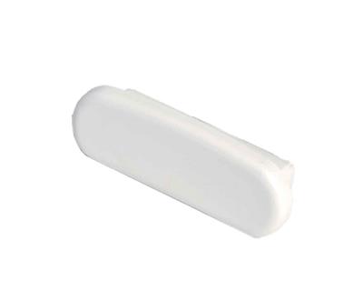 PVC-Endkappe 40x8mm, RAL 9003