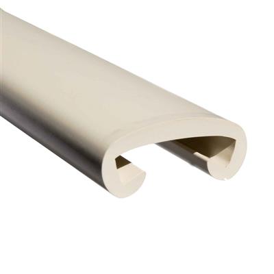 PVC-Flachhandlauf 40x8mm, Rolle 25m, RAL 1013