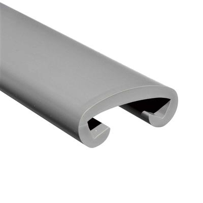 PVC-Flachhandlauf 40x8mm, Rolle 25m, RAL 7042