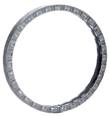 Ring, unverschweißt, Ø 110mm, Material 12x6mm kantengehämmert