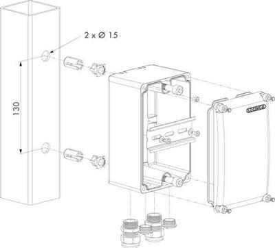 Powerbox-Trafogehäuse PB-1