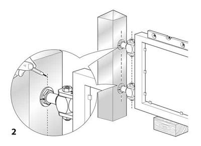 Torband maxi, mit Gewinde M36 und verstellbarer Mutter