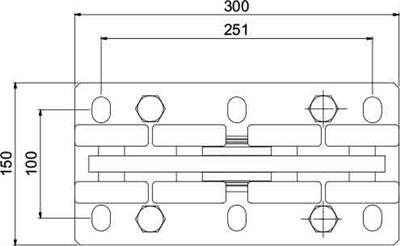 Rollenbock System, verzinkt, 8-rädrig, bis 2000kg - System 