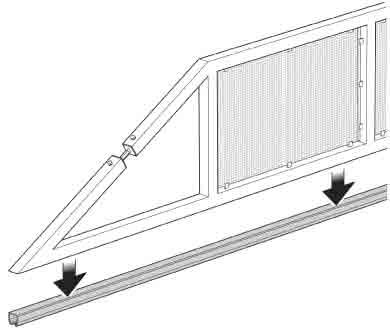 Laufprofil CGS-345M, verzinkt, Länge 3000mm