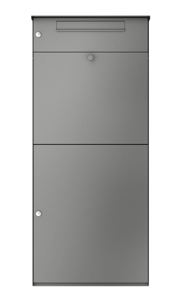 KNOBOX PRO 11 mit 1 Briefkasten - RAL9007