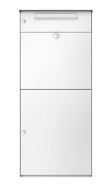 KNOBOX PRO 11 mit 1 Briefkasten - RAL9016