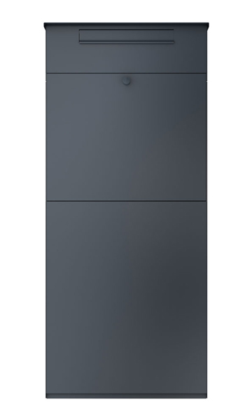 KNOBOX PRO 11Z mit 1 Briefkasten - RAL7016
