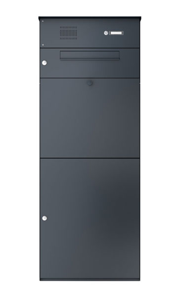 KNOBOX PRO 12 mit 1 Brief- und 1 Funktionskasten - RAL7016