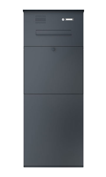 KNOBOX PRO 12Z mit 1 Brief- und 1 Funktionskasten - RAL7016