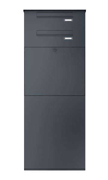 KNOBOX PRO 13Z mit 2 Briefkästen - RAL7016