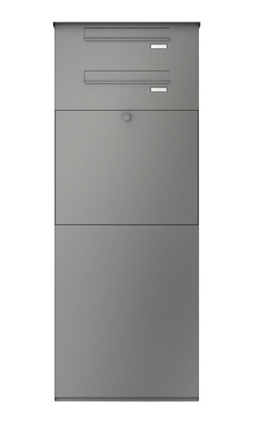 KNOBOX PRO 13Z mit 2 Briefkästen - RAL9007