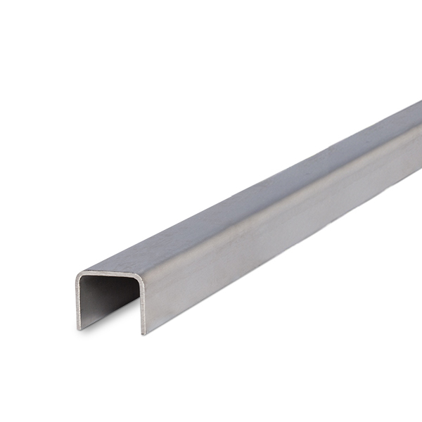Nutprofil U-Form V4A 30x25mm, Länge 4000mm