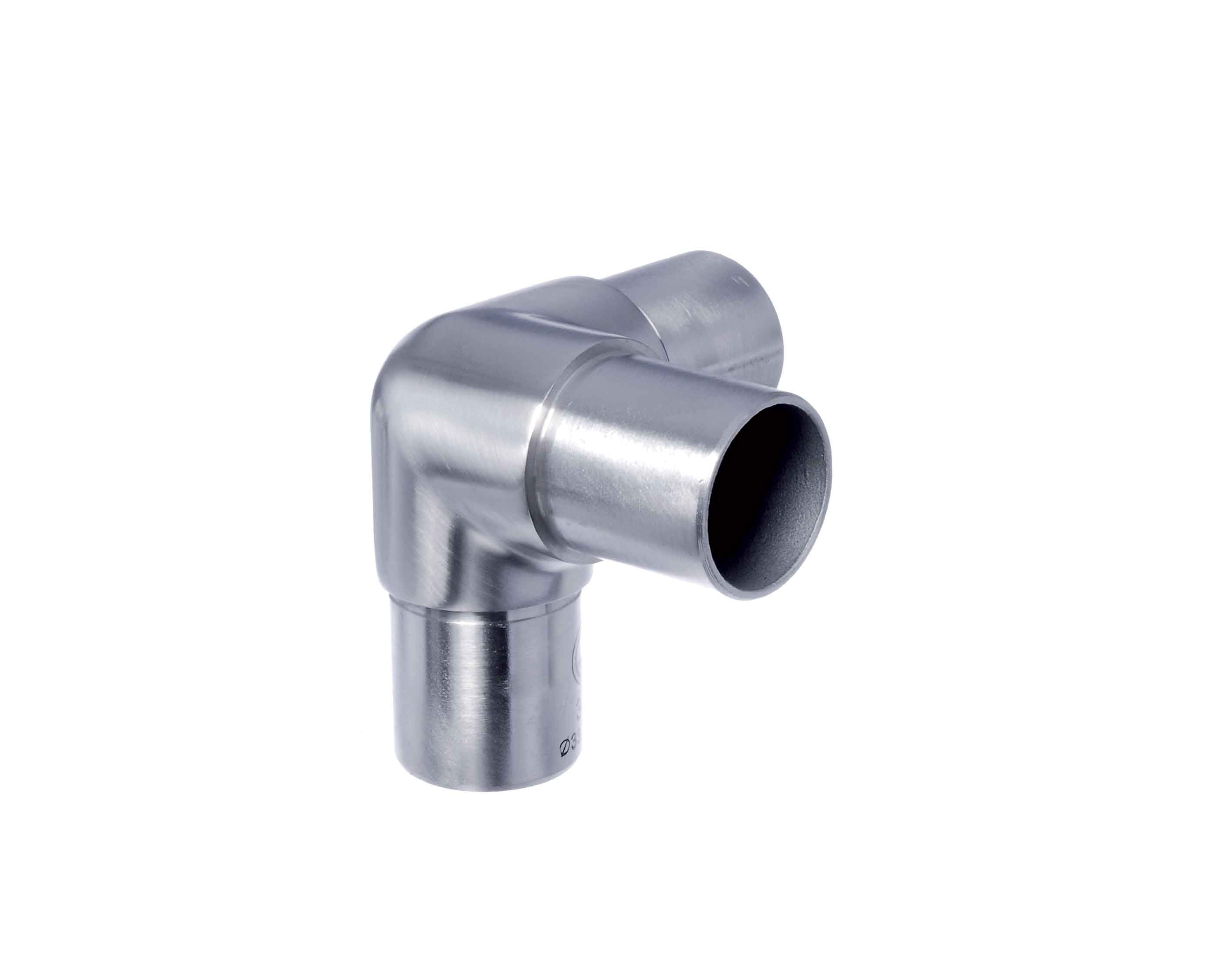 Rohrsteckwinkel V2A für Eckpfosten, für Rohr 33,7x2,0mm