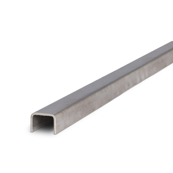 Nutprofil U-Form V4A 26x20mm, Länge 4000mm