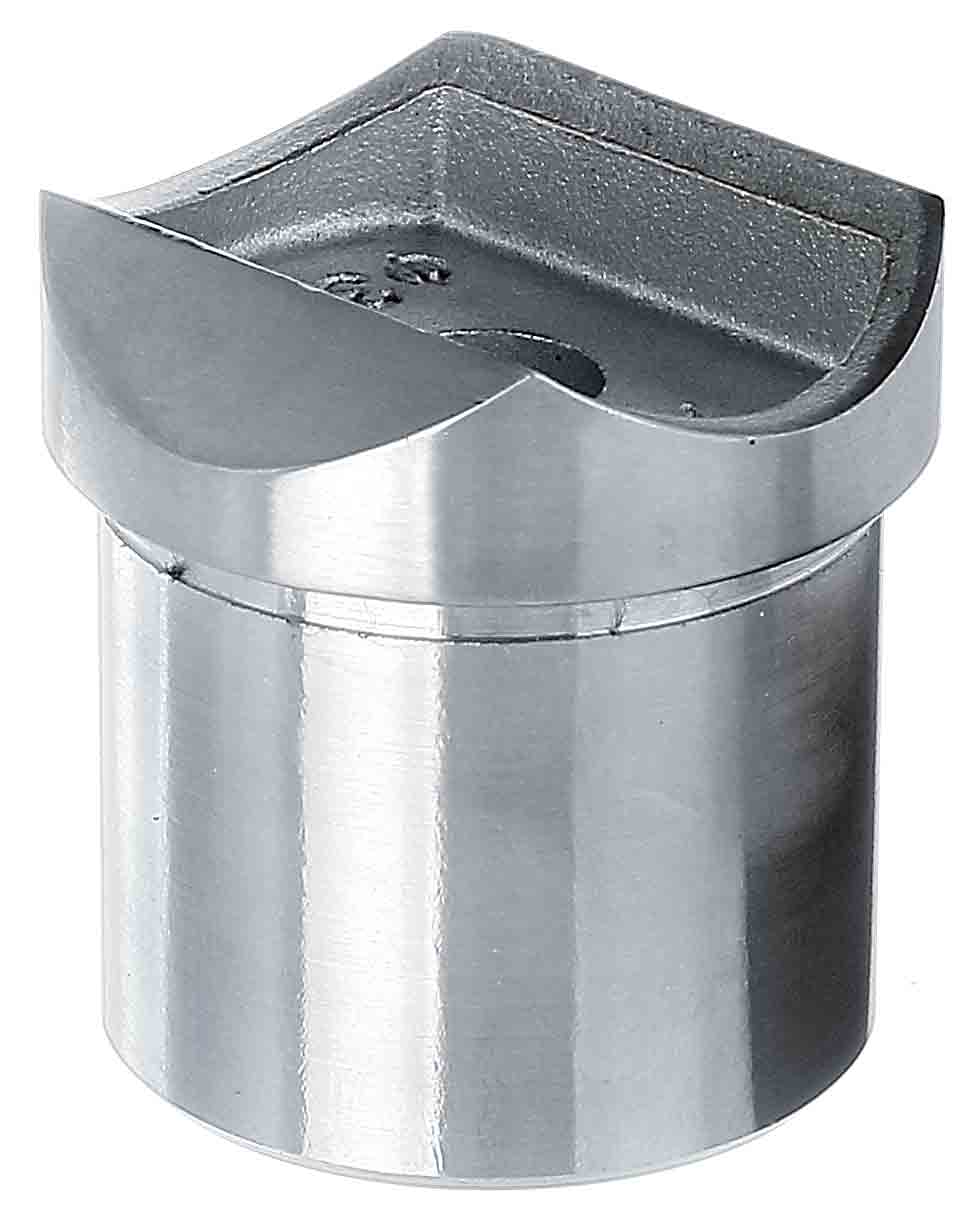 Handlauf-/Quergurtaufnahme V2A, für Rohr 33,7x2,0mm