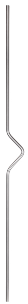 Designstab V2A, Typ GE 03, 1 gebogenes V-Element