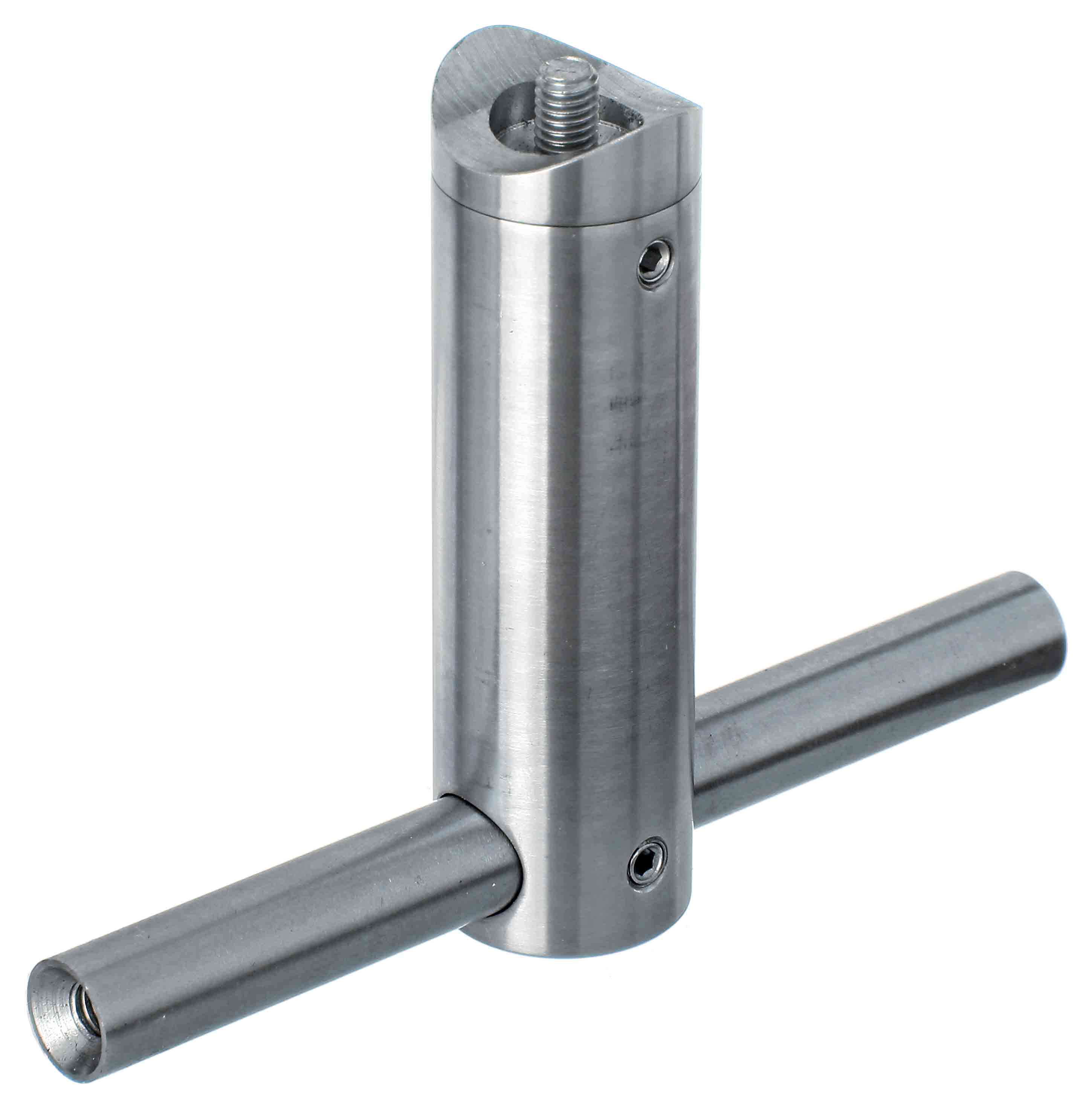 Handlaufträger V2A, seitliche Montage, für Rohr 33,7mm