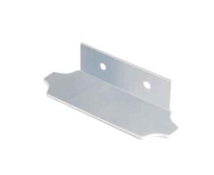 Aluminium-Enddeckel 80x28mm, roh