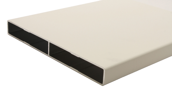 Sichtschutz 16er-Latte 160x18mm RAL9016, 6000mm
