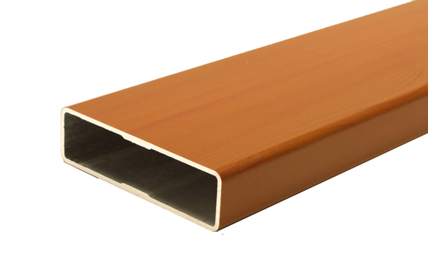 Sichtschutz- & Zaunprofil 65x18mm, 6000mm, Zirbelkiefer dunkel