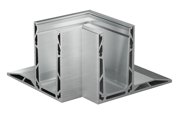 Trans Level 3620 Innenecke, unbehandelt, für Bodenmontage