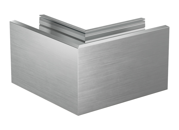 Trans Level 3620 Außenecke, unbehandelt, für Bodenmontage