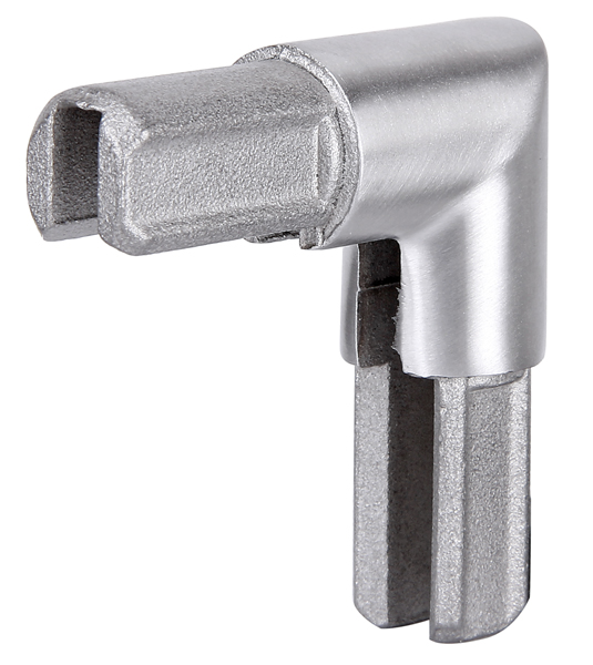 *Eckverbinder V2A 90°, für runde Profile 18mm
