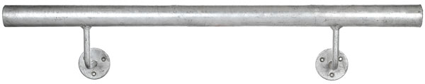 *Fertighandlauf aus Stahlrohr 42,4mm, Länge 800mm
