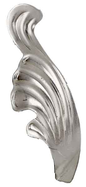 Zierblatt, Modell 10, 40x110mm, Ausrichtung rechts
