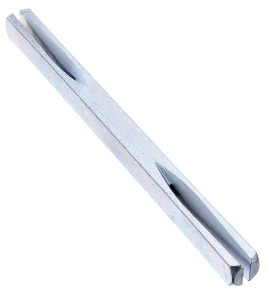 Vierkantstift verzinkt, 130x8x8mm