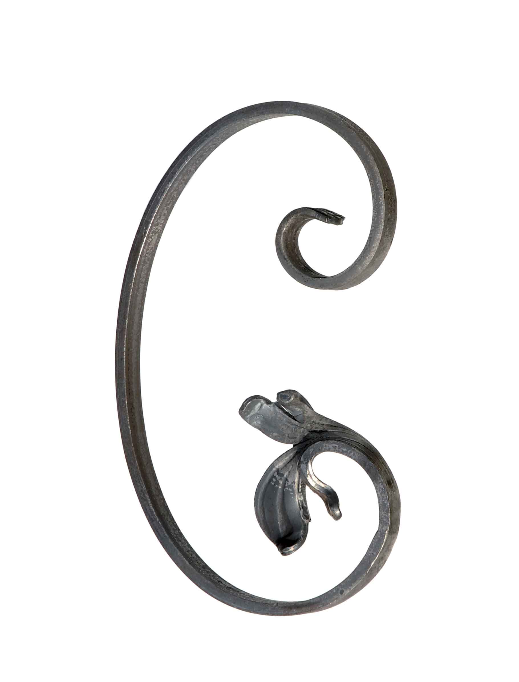 Symmetrischer Barock-C-Bogen Typ B, 115x190mm, Ausrichtung rechts