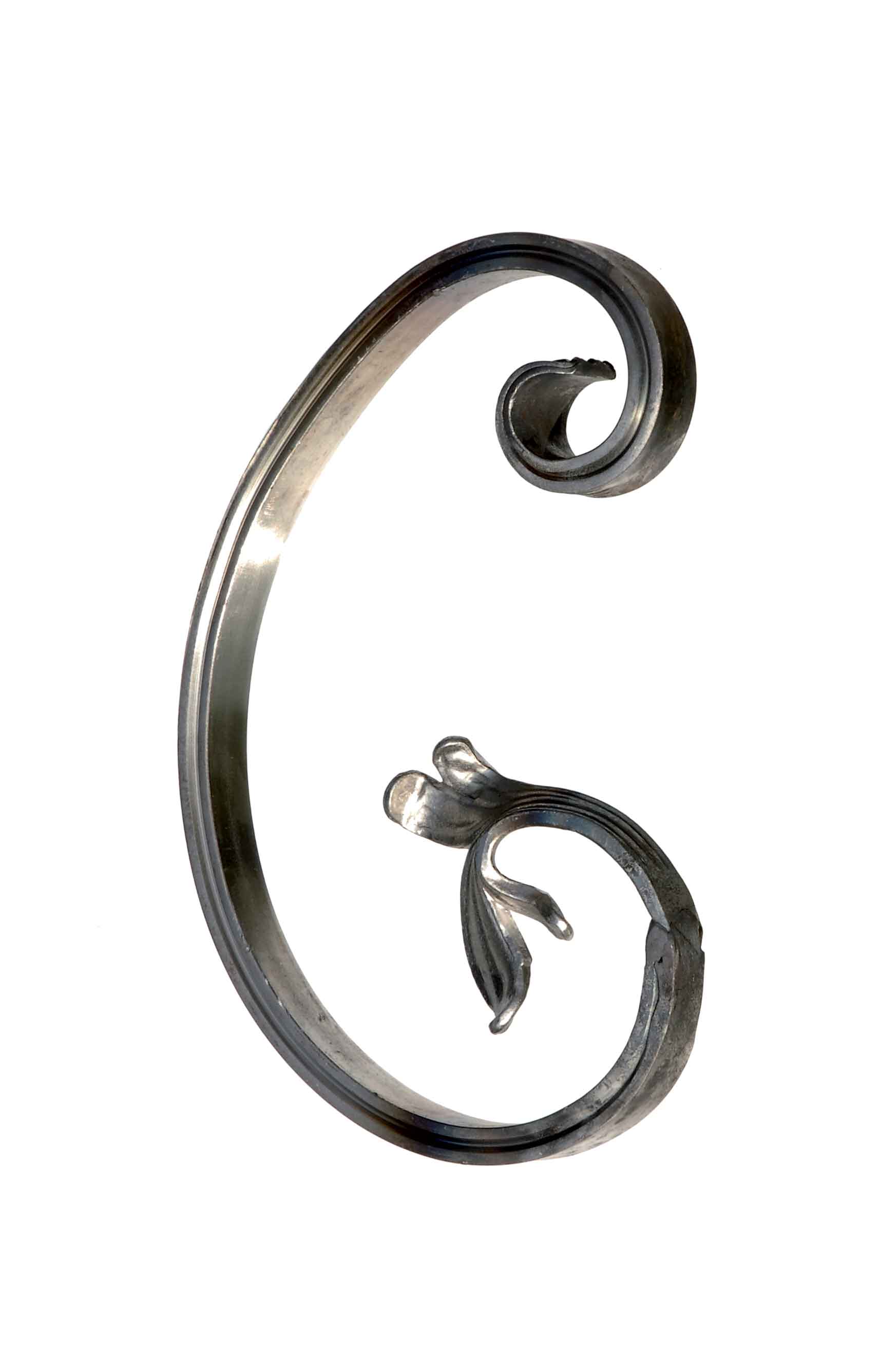 Asymmetrischer Barock-C-Bogen Typ B, 120x190mm, Ausrichtung rechts