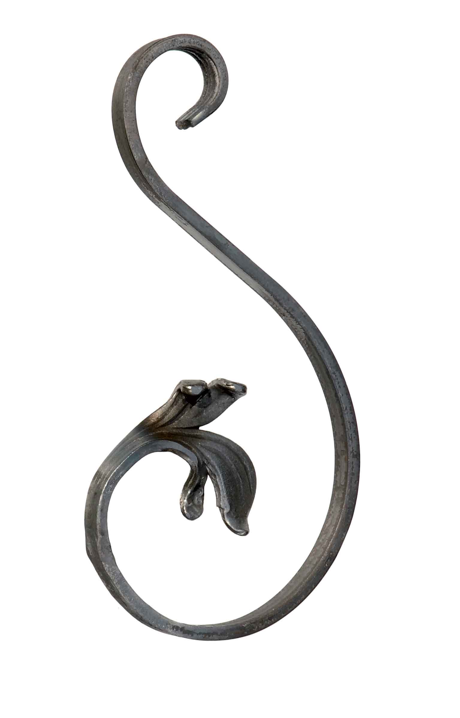 Asymmetrischer Barock-S-Bogen Typ A, 45/100x215mm, Ausrichtung links