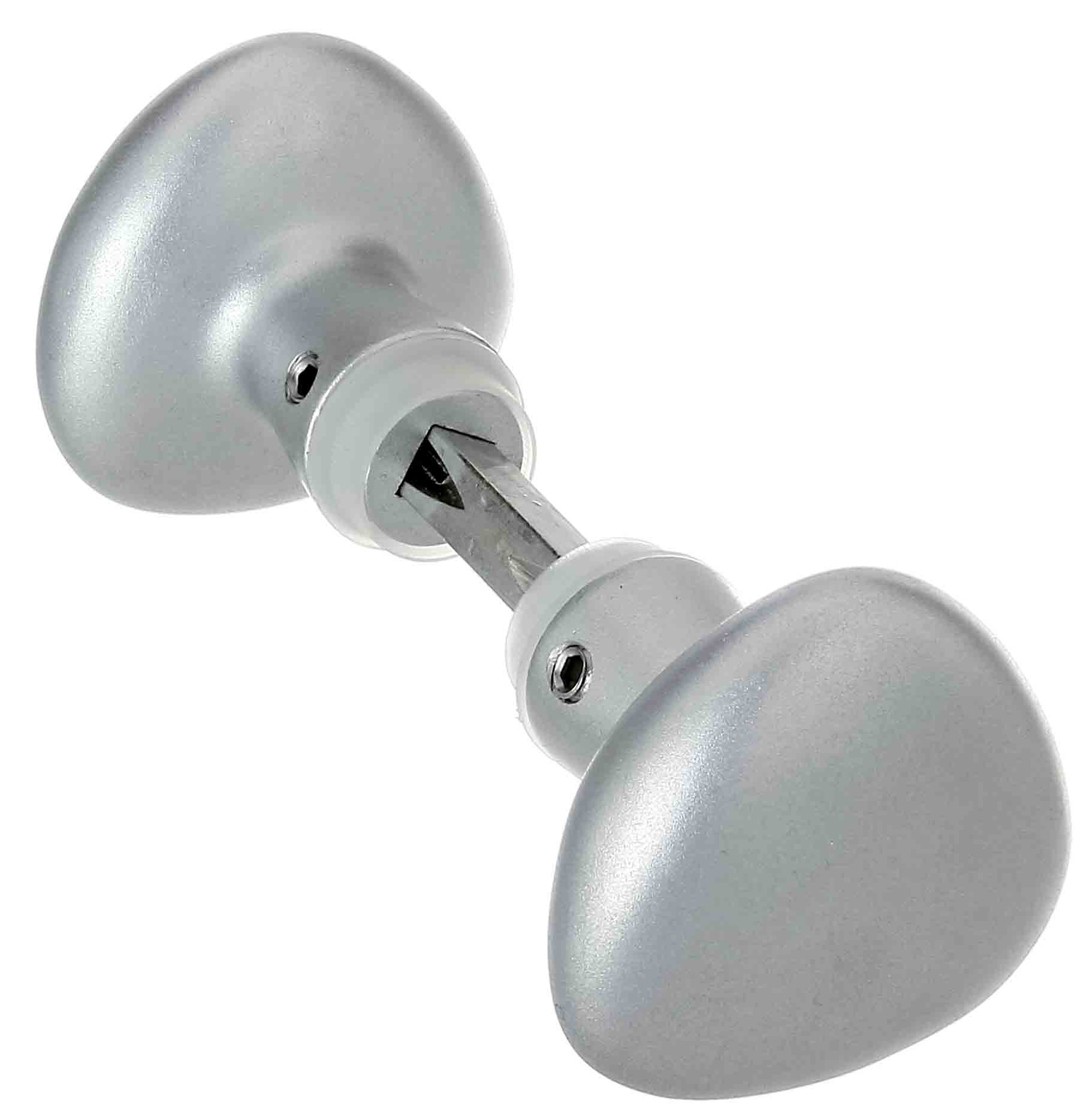 Dreieckknaufpaar 3006R aus Aluminium, Stift 90mm